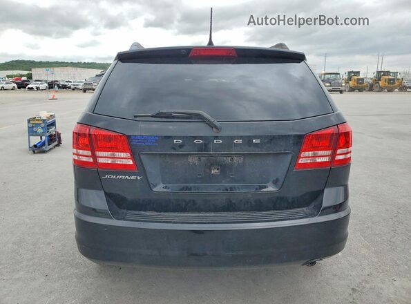 3C4PDCAB3JT439668 2018 DODGE JOURNEY Черный Вид сзади