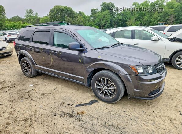 3C4PDCAB3JT498073 2018 DODGE JOURNEY Серый Передняя правая четверть