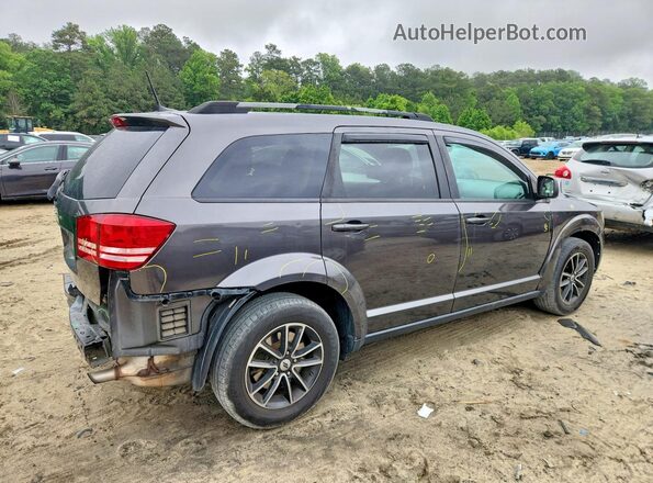 3C4PDCAB3JT498073 2018 DODGE JOURNEY Серый Задняя правая четверть
