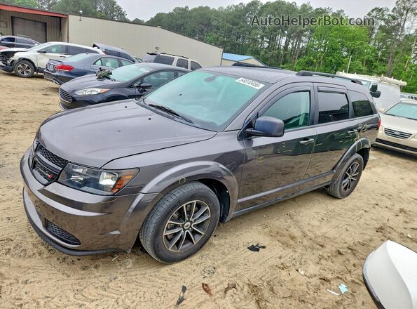 3C4PDCAB3JT498073 2018 DODGE JOURNEY Серый Передняя левая четверть