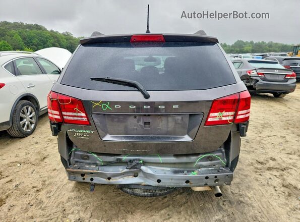 3C4PDCAB3JT498073 2018 DODGE JOURNEY Серый Вид сзади