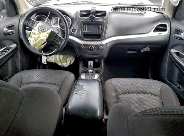 3C4PDCAB3JT509332 2018 DODGE JOURNEY White წინა პანელის ხედი