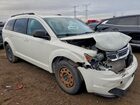 2018 Dodge Journey Se White vin: 3C4PDCAB3JT509332