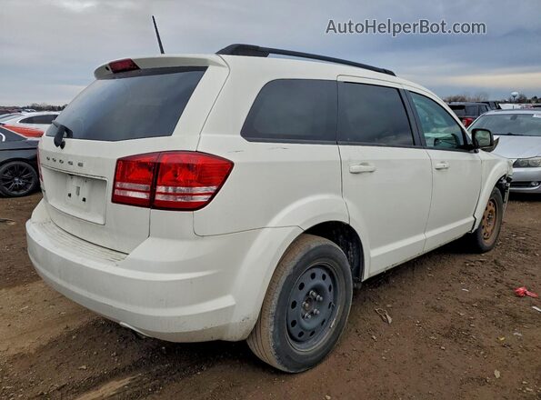 3C4PDCAB3JT509332 2018 DODGE JOURNEY White უკანა მარჯვენა