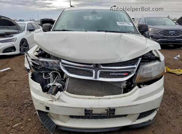 3C4PDCAB3JT509332 2018 DODGE JOURNEY White წინა ხედი