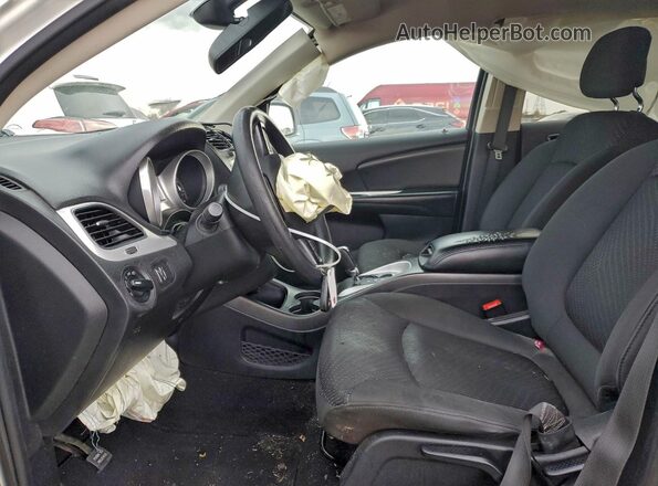 3C4PDCAB3JT509332 2018 DODGE JOURNEY White წინა სალონის ხედი