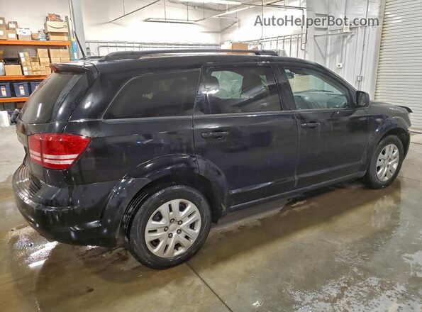3C4PDCAB3KT858248 2019 DODGE JOURNEY Черный Задняя правая четверть