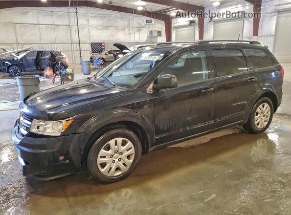 3C4PDCAB3KT858248 2019 DODGE JOURNEY Черный Передняя левая четверть