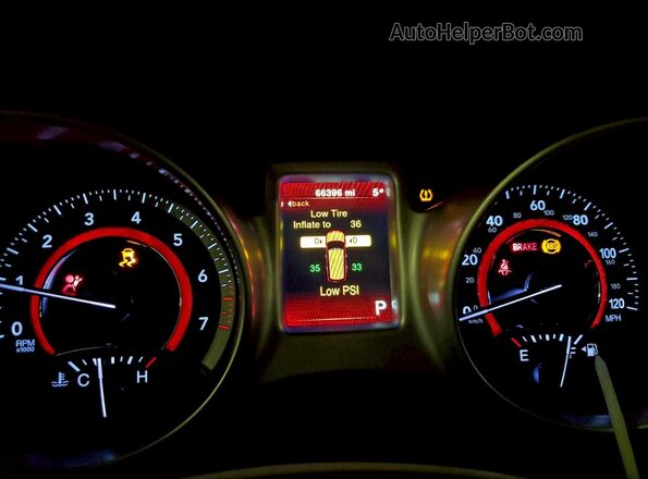 3C4PDCAB3KT858248 2019 DODGE JOURNEY Черный Вид щитка приборов