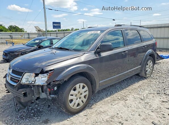 3C4PDCAB3KT861201 2019 DODGE JOURNEY Gray Vista tres cuartos delantera izquierda