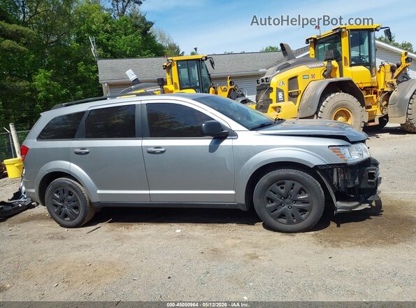 3C4PDCAB3KT865619 2019 DODGE JOURNEY Silver Панорамний вид салону 360°