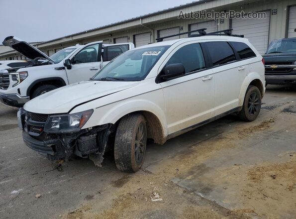 3C4PDCAB3LT273042 2020 DODGE JOURNEY White Vista tres cuartos delantera izquierda