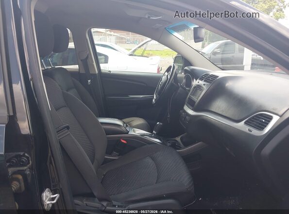 3C4PDCAB4HT562695 2017 DODGE JOURNEY Black Front interior view