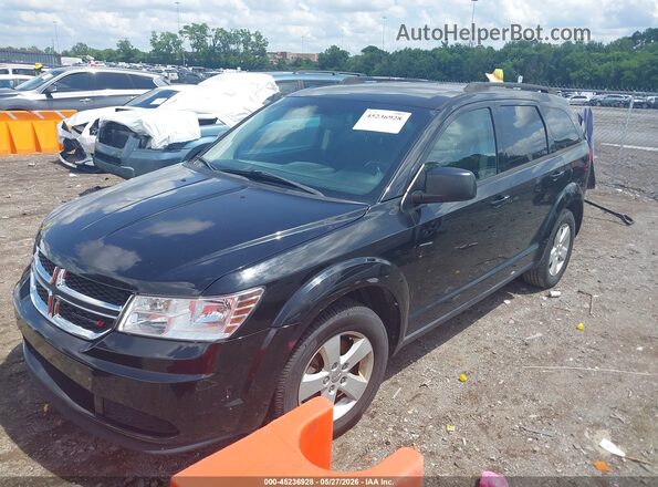 3C4PDCAB4HT562695 2017 DODGE JOURNEY Black Front left