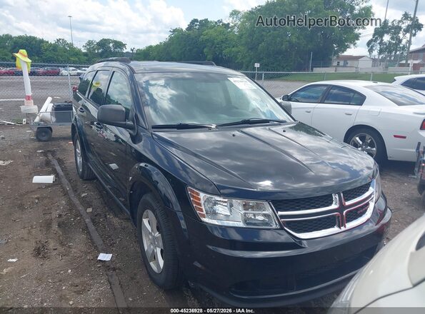 3C4PDCAB4HT562695 2017 DODGE JOURNEY Black Front view