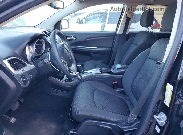 3C4PDCAB4HT577178 2017 DODGE JOURNEY Black Front interior view