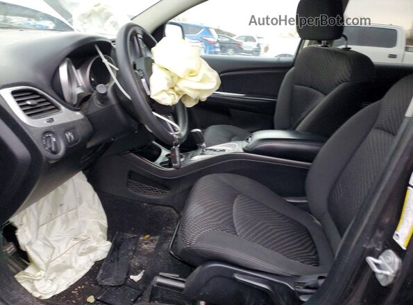 3C4PDCAB4HT709646 2017 DODGE JOURNEY Серый Вид салона спереди