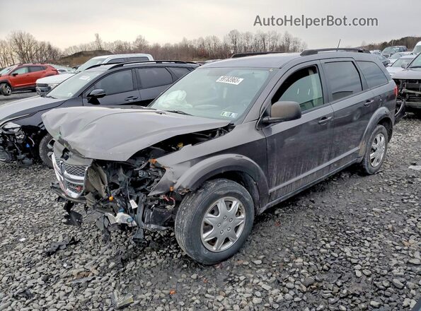 3C4PDCAB4HT709646 2017 DODGE JOURNEY Серый Передняя левая четверть