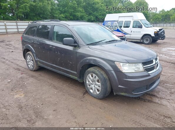3C4PDCAB4JT274925 2018 DODGE JOURNEY Серый Передняя правая четверть