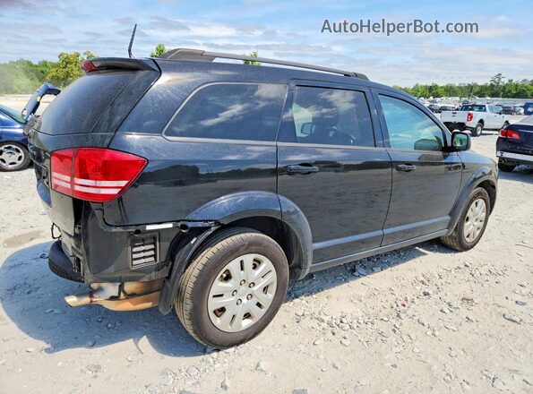 3C4PDCAB4JT510182 2018 DODGE JOURNEY Black Trasero derecho