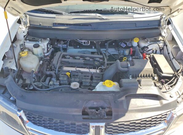 3C4PDCAB4KT864480 2019 DODGE JOURNEY White Вид підкапотного простору