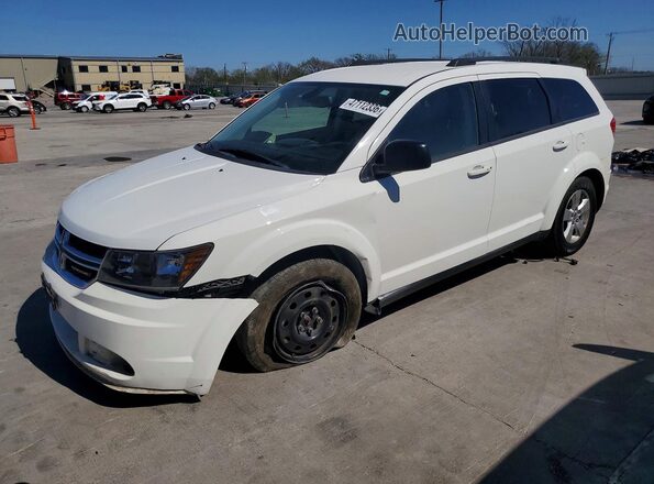 3C4PDCAB4KT864480 2019 DODGE JOURNEY White Передня ліва чверть