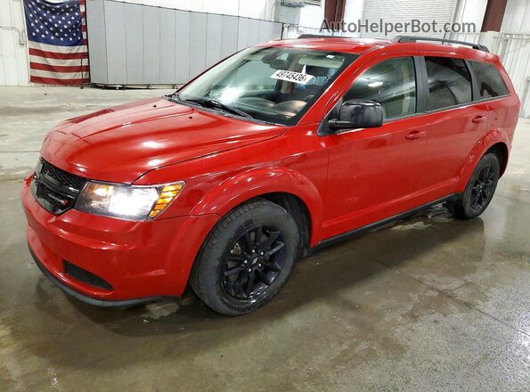3C4PDCAB4LT194530 2020 DODGE JOURNEY Red Przód lewy
