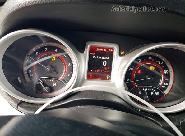 3C4PDCAB4LT207549 2020 DODGE JOURNEY Gray Սարքավորումների վահանակի տեսք
