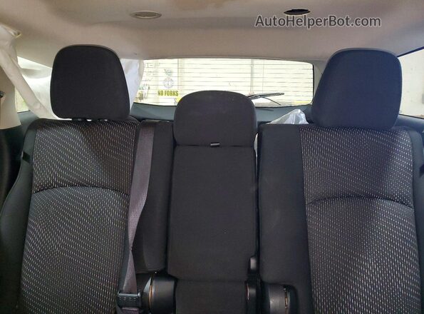 3C4PDCAB4LT243547 2020 DODGE JOURNEY Black უკანა სავარძლების ხედი