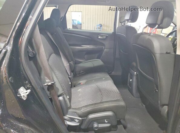 3C4PDCAB4LT243547 2020 DODGE JOURNEY Black უკანა სალონის ხედი