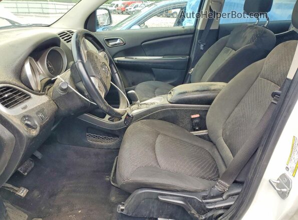 3C4PDCAB5GT139641 2016 DODGE JOURNEY Белый Вид салона спереди