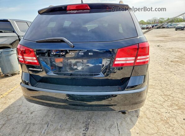 3C4PDCAB5JT443639 2018 DODGE JOURNEY Black Widok z tyłu