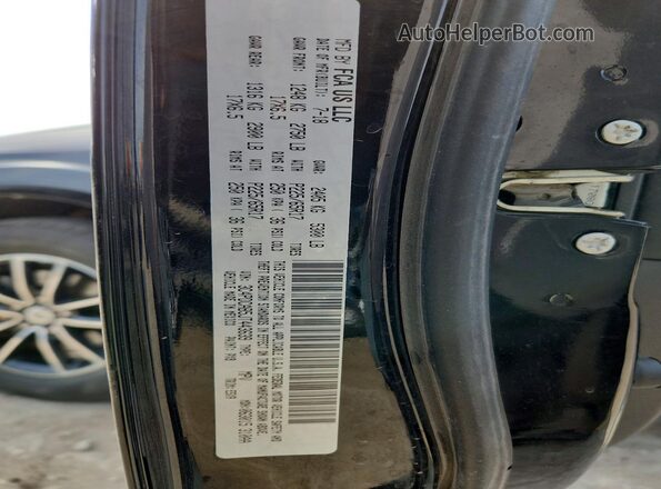 3C4PDCAB5JT443639 2018 DODGE JOURNEY Black Widok naklejki z numerem VIN