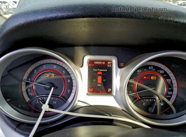 3C4PDCAB5JT532921 2018 DODGE JOURNEY Black Instrument cluster view