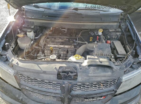 3C4PDCAB5JT532921 2018 DODGE JOURNEY Black Rear interior view