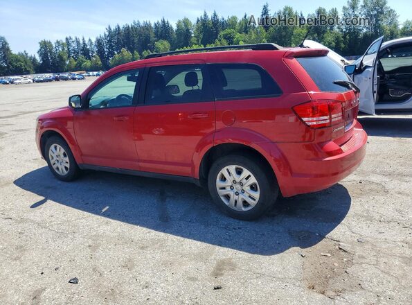 3C4PDCAB6GT171692 2016 DODGE JOURNEY Красный Задняя левая четверть