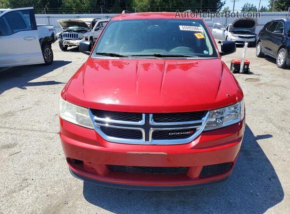 3C4PDCAB6GT171692 2016 DODGE JOURNEY Красный Вид спереди