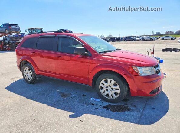 3C4PDCAB6GT215173 2016 DODGE JOURNEY Красный Передняя правая четверть