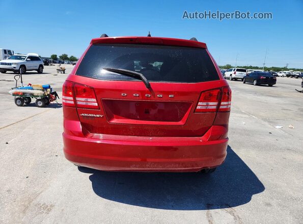 3C4PDCAB6GT215173 2016 DODGE JOURNEY Красный Вид сзади