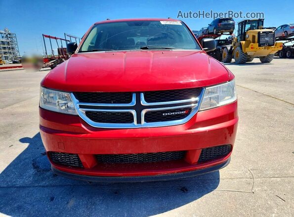 3C4PDCAB6GT215173 2016 DODGE JOURNEY Красный Вид спереди