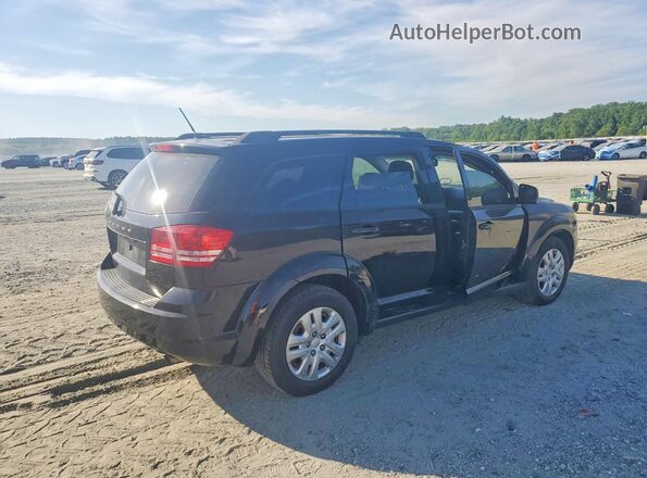 3C4PDCAB6GT233737 2016 DODGE JOURNEY Черный Задняя правая четверть
