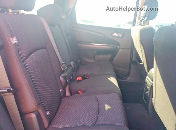 3C4PDCAB6GT233737 2016 DODGE JOURNEY Черный Вид задних сидений