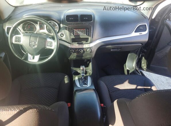 3C4PDCAB6GT233737 2016 DODGE JOURNEY Черный Вид панели приборов