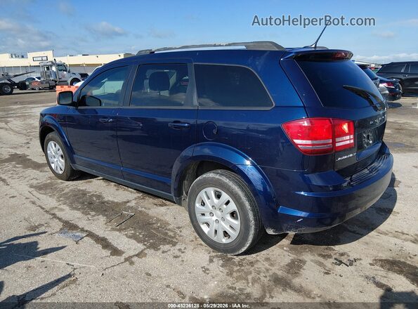 3C4PDCAB6HT694907 2017 DODGE JOURNEY Синий Задняя левая четверть