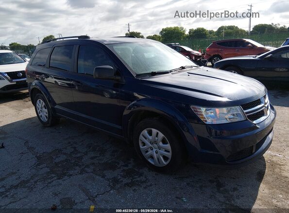 3C4PDCAB6HT694907 2017 DODGE JOURNEY Синий Передняя правая четверть