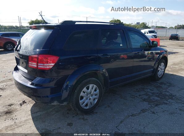 3C4PDCAB6HT694907 2017 DODGE JOURNEY Синий Задняя правая четверть