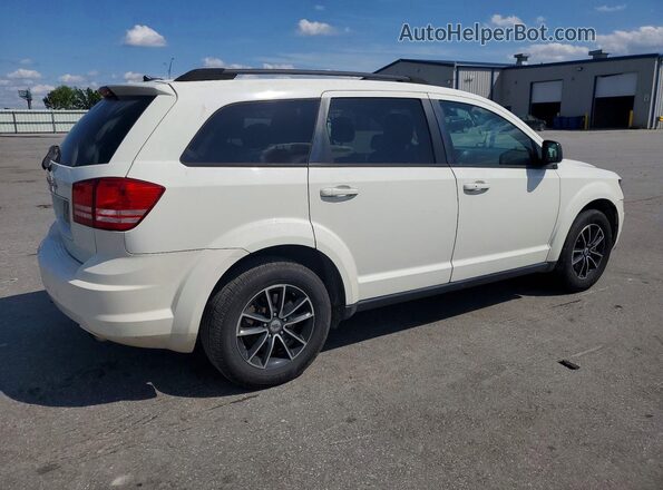 3C4PDCAB6JT273789 2018 DODGE JOURNEY Белый Задняя правая четверть