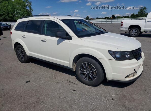 3C4PDCAB6JT273789 2018 DODGE JOURNEY Белый Передняя правая четверть