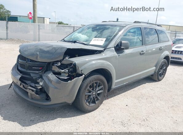 3C4PDCAB6LT238186 2020 DODGE JOURNEY Gray Front left