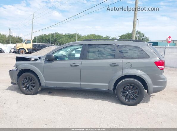3C4PDCAB6LT238186 2020 DODGE JOURNEY Gray 360 interior view